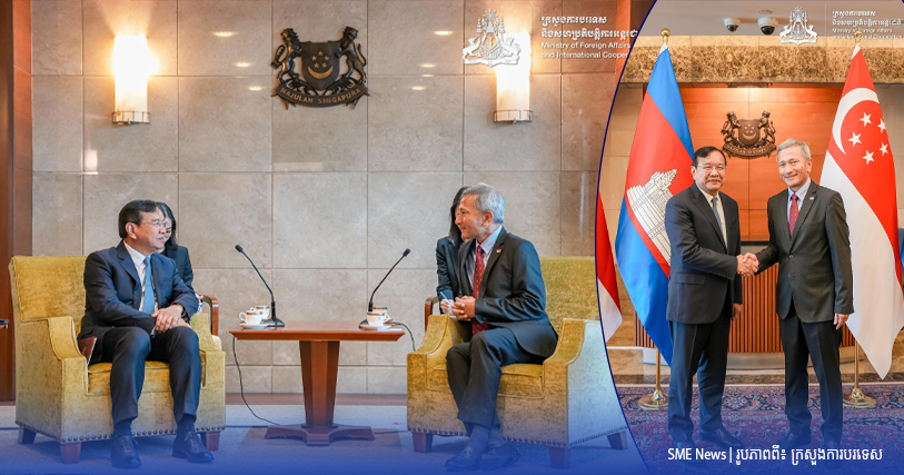 ឯកឧត្តមឧបនាយករដ្ឋមន្ត្រី ប្រាក់ សុខុន បានអញ្ជើញដឹកនាំគណៈប្រតិភូទៅបំពេញទស្សនកិច្ចផ្លូវការ នៅសាធារណរដ្ឋសិង្ហបុរី ដើម្បីរឹតចំណងមិត្តភាពទ្វេភាគី