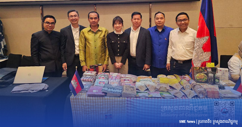 អង្ករ គ្រាប់ស្វាយចន្ទី និងម្រេចកំពត ត្រូវបានតាំងបង្ហាញ និងលក់នៅក្នុងពិព័រណ៍អាស៊ាន-ឥណ្ឌា