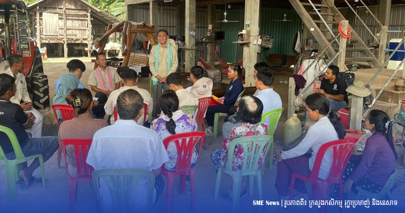 រដ្ឋលេខាធិការក្រសួងកសិកម្ម ជំរុញឱ្យមន្រ្តីកសិកម្មឃុំធ្វើការជាមួយកសិករនិងអ្នកផលិតពូជ ដើម្បីធានាពូជស្រូវដែលមានគុណភាព